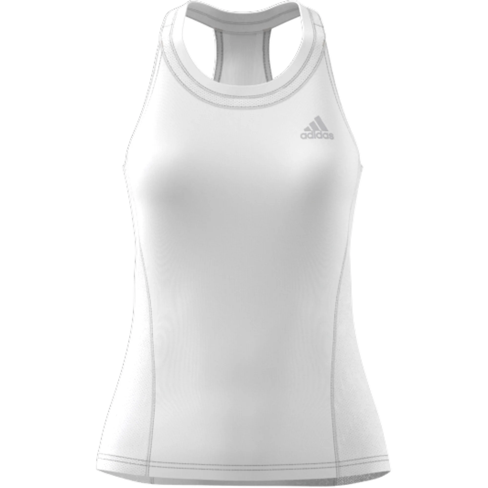 Adidas Womens Club Tennis Tank - White/Grey Two - Image 13