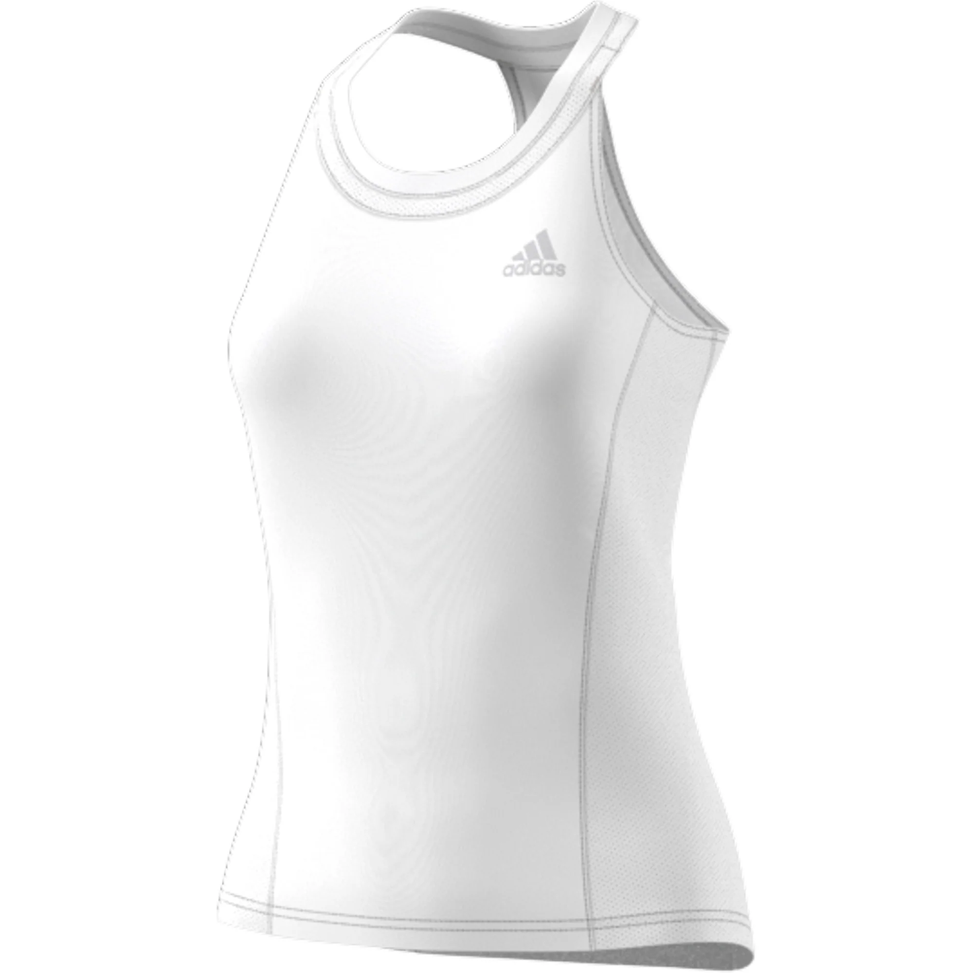 Adidas Womens Club Tennis Tank - White/Grey Two - Image 14
