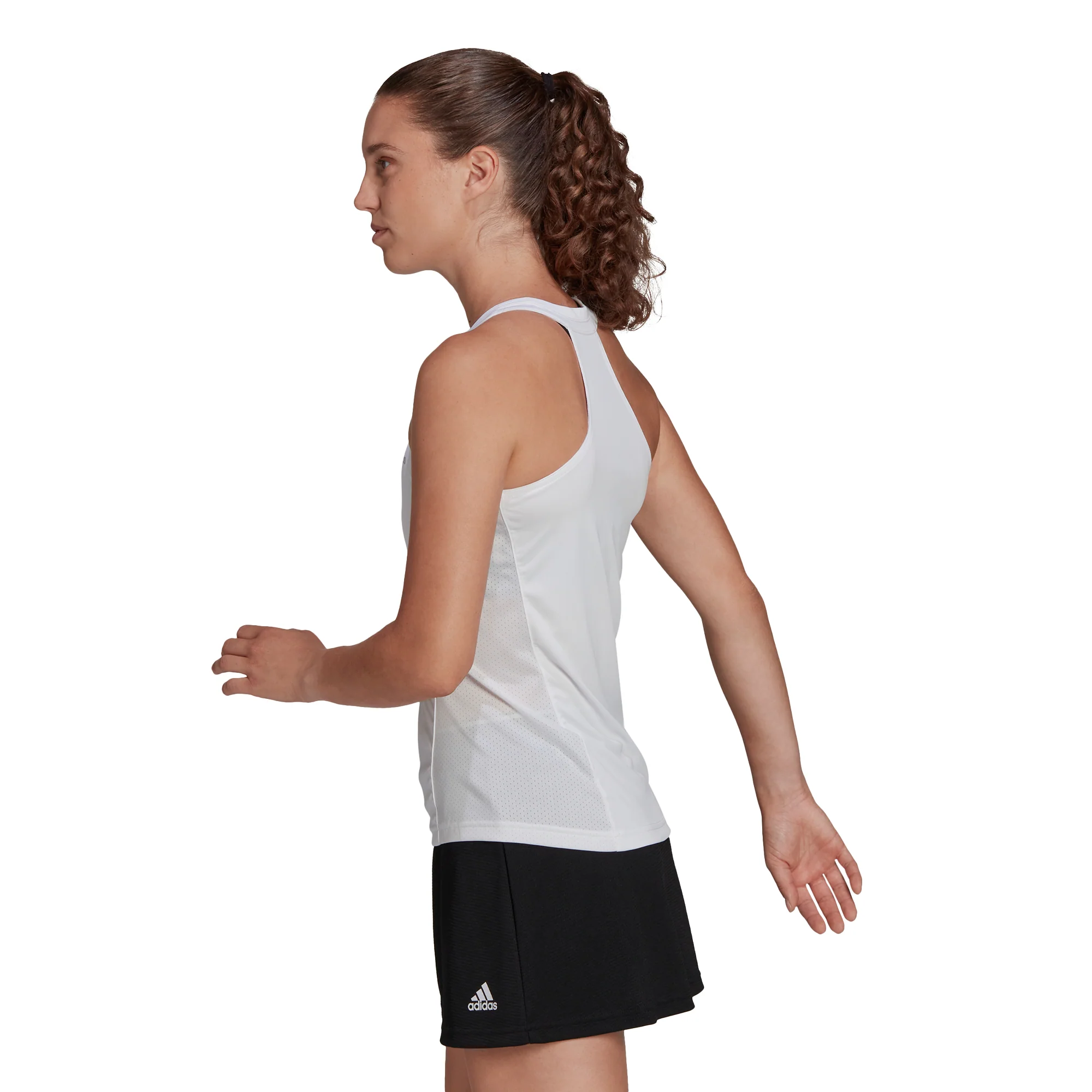 Adidas Womens Club Tennis Tank - White/Grey Two - Image 7