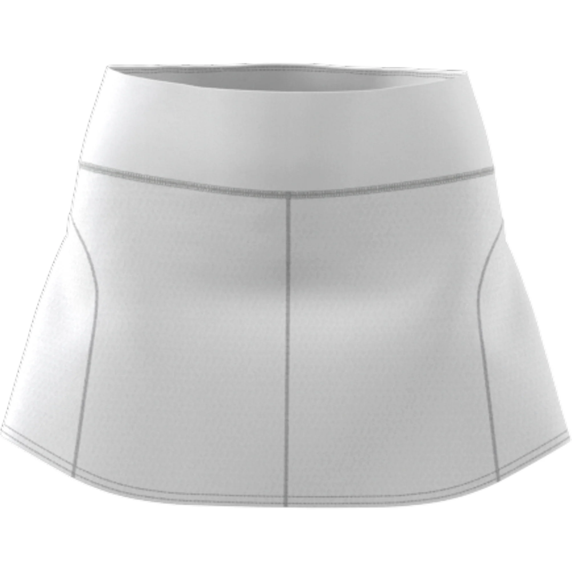 Adidas Womens Match Skirt - White - Image 6
