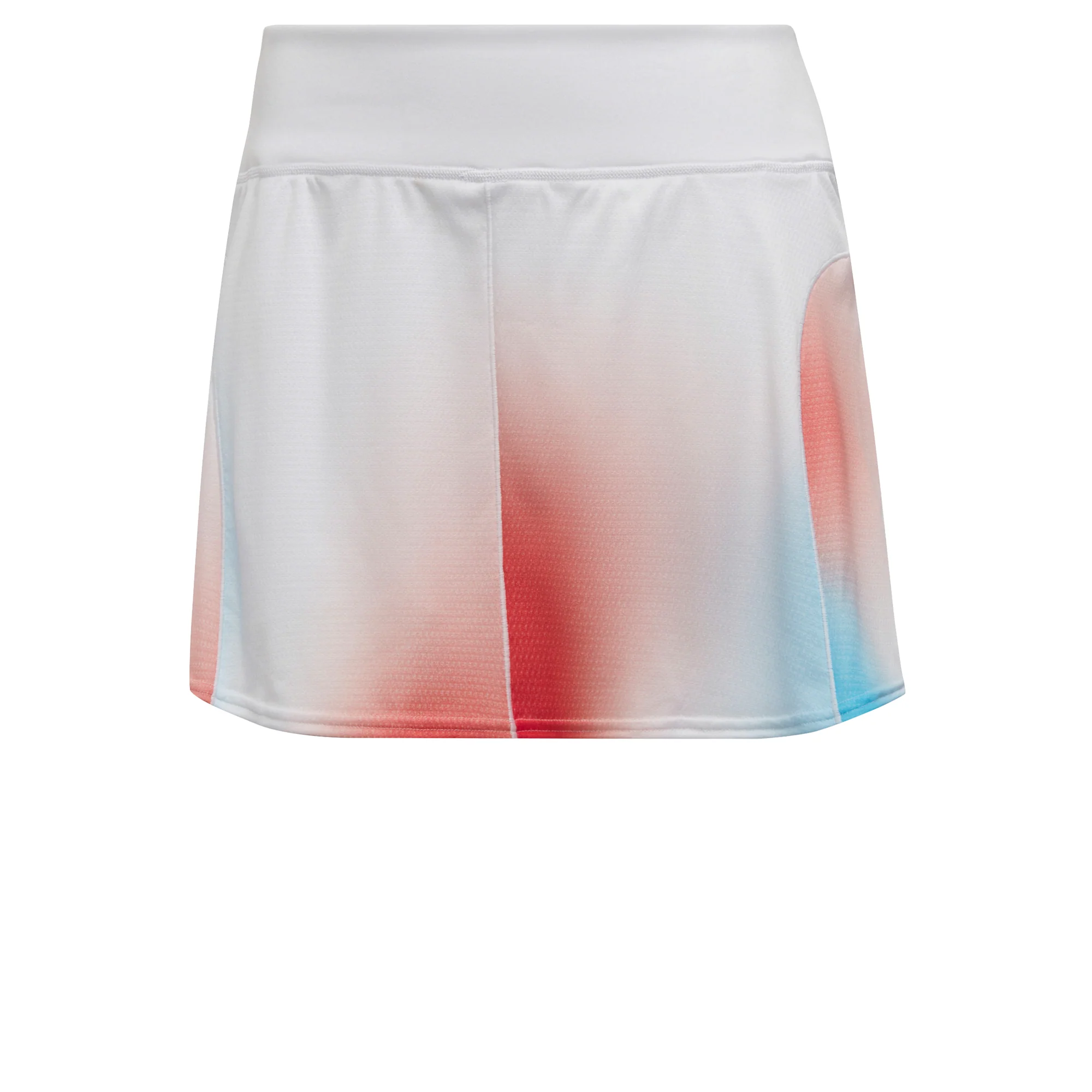 Adidas Womens Melbourne Match Skirt - White/Black/Vivid Red - Image 4