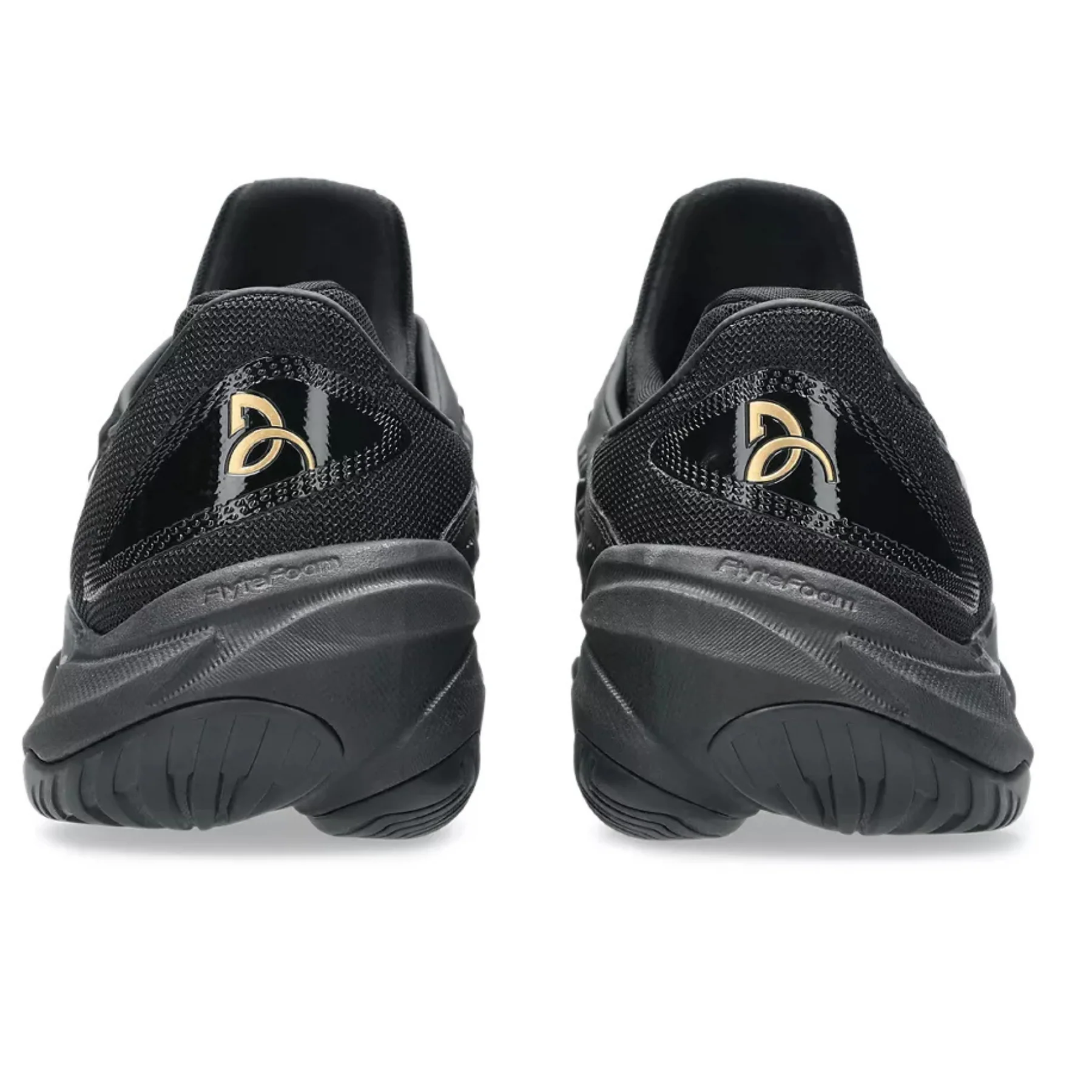 Asics Court FF 3 Novak Night Energy Hard Court Mens Tennis Shoes - Black/Prism Gold - Image 7