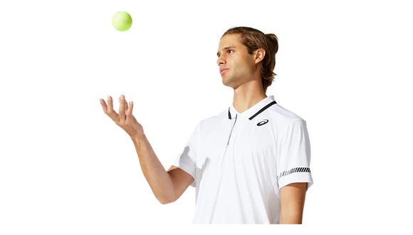 Asics Court Polo - Brilliant White - Image 4