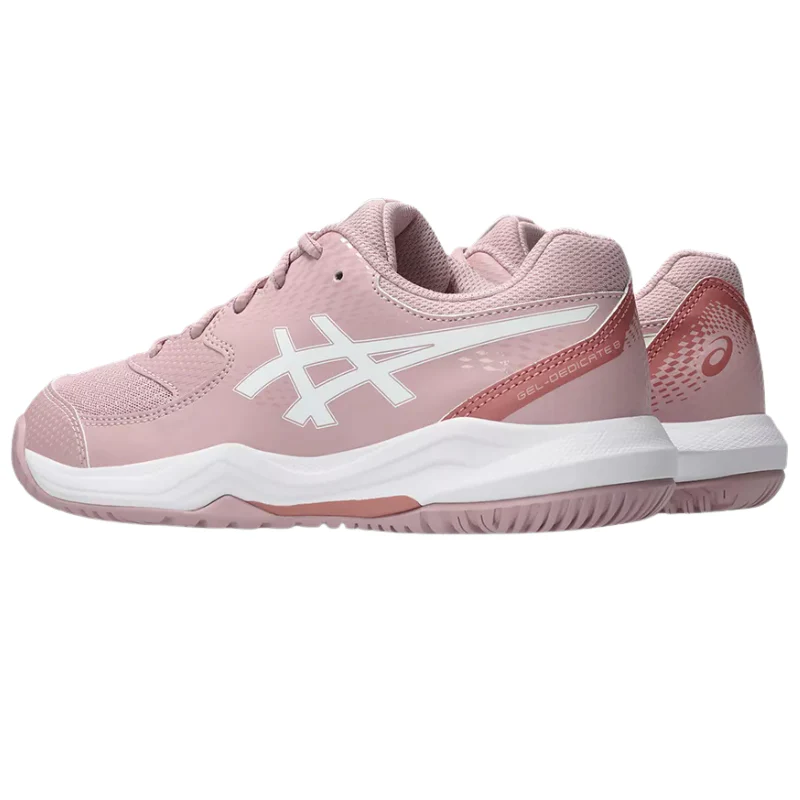 Asics GEL-DEDICATE 8 GS 2026 Junior Tennis Shoes - Morganite/White - Image 4