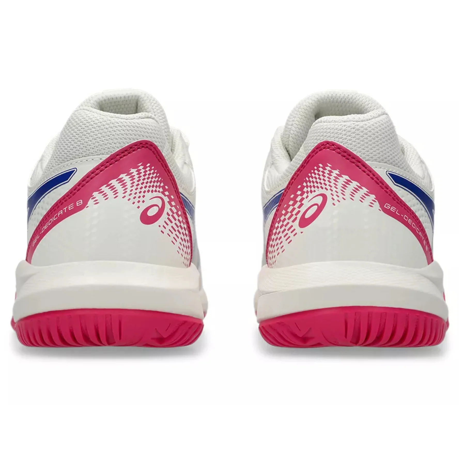 Asics Gel-Dedicate 8 Hard Court Womens Tennis Shoes – Cream/Dark Cobalt - Image 7