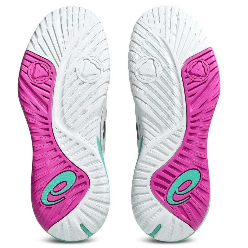 Asics GEL-RESOLUTION X 2026 Mens Tennis Shoes - White/Aurora Green - Image 7