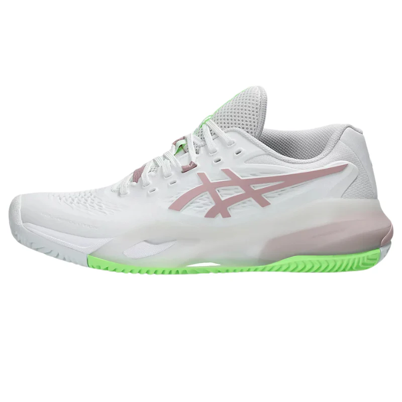 Asics GEL-RESOLUTION X CLAY 2026 Womens Tennis Shoes - White/Morganite - Image 3