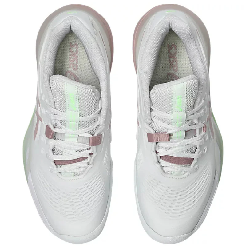 Asics GEL-RESOLUTION X CLAY 2026 Womens Tennis Shoes - White/Morganite - Image 7