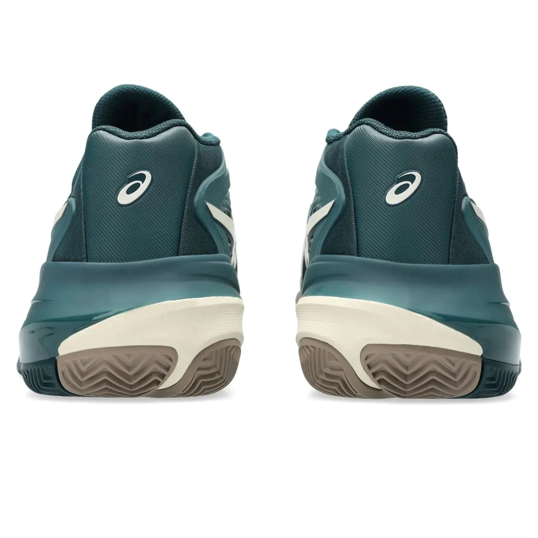 Asics Gel-Resolution X Clay Mens Tennis Shoes - Saxon Green / Birch - Image 4