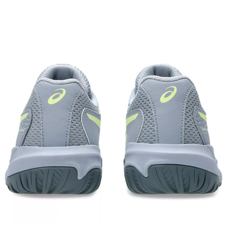 Asics GEL-RESOLUTION X GS 2026 Junior Tennis Shoes - Grey Blue/Pistachio - Image 7