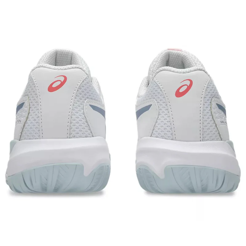 Asics GEL-RESOLUTION X GS 2026 Junior Tennis Shoes - White/Grey Blue - Image 7