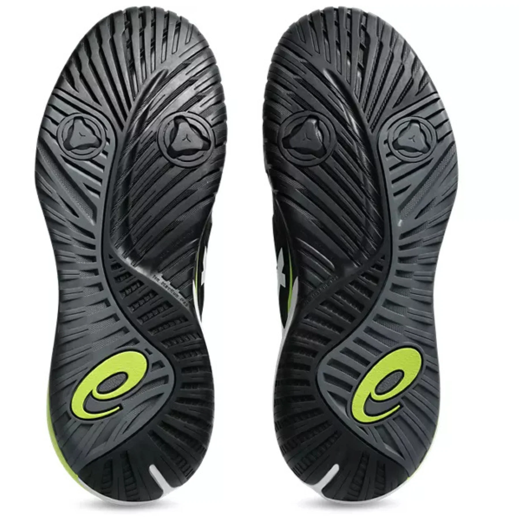 Asics Gel Resolution X Hard Court Mens Tennis Shoes - Black/White - Image 6