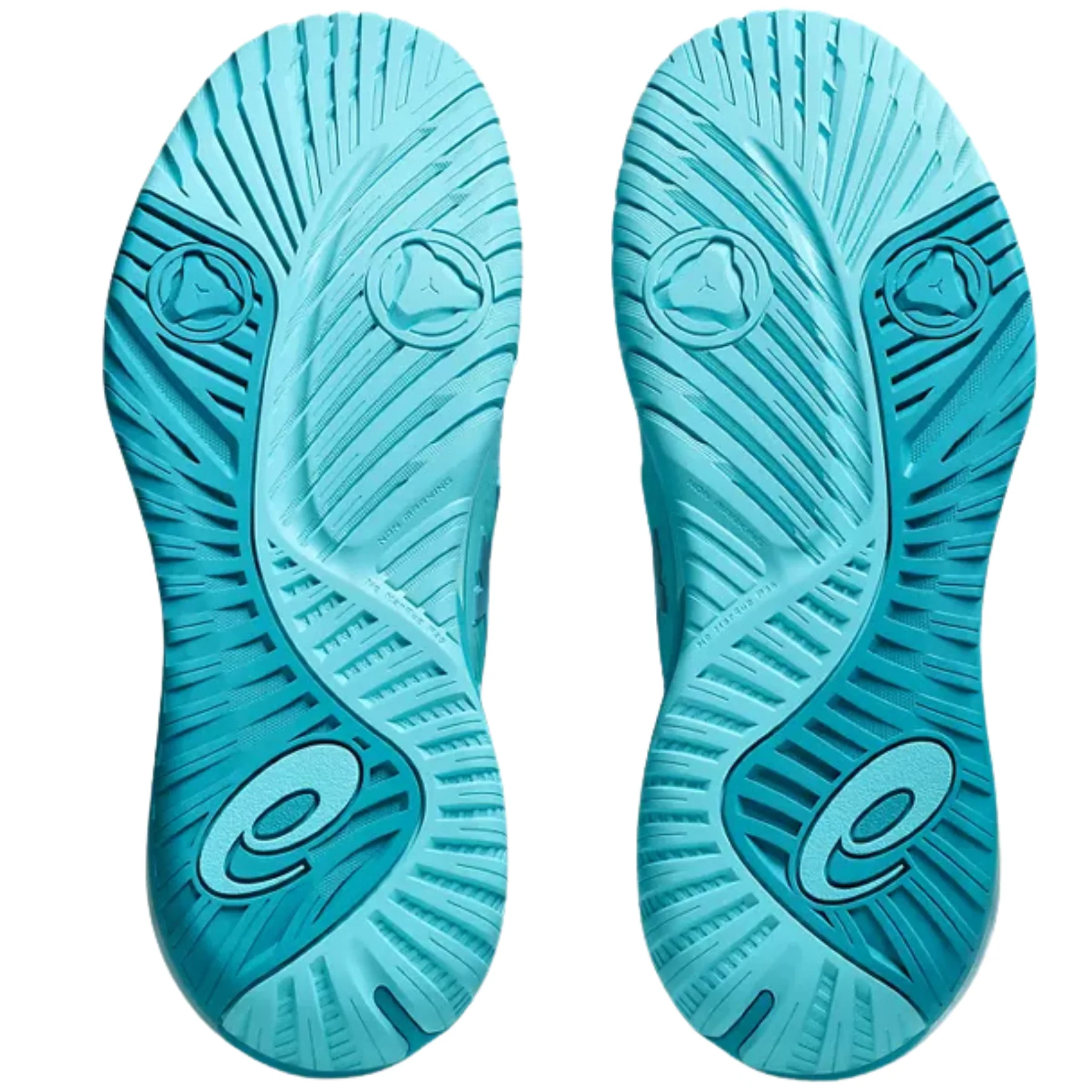 Asics Gel Resolution X Hard Court Mens Tennis Shoes - Ice Mint/Lagoon - Image 4