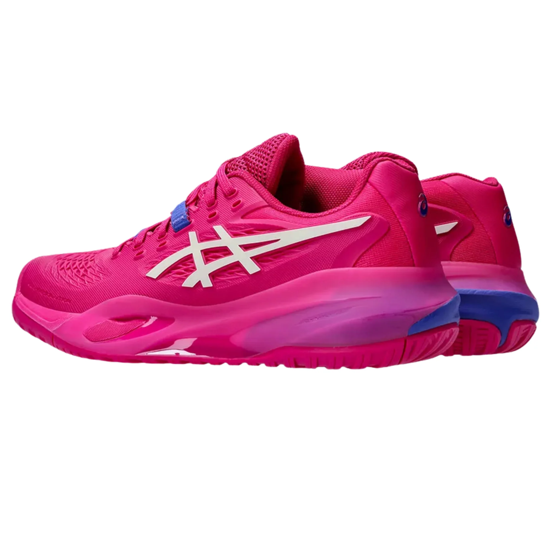 Asics Gel Resolution X Hard Court Womens Tennis Shoes - Bright Rose/Cream - Image 4