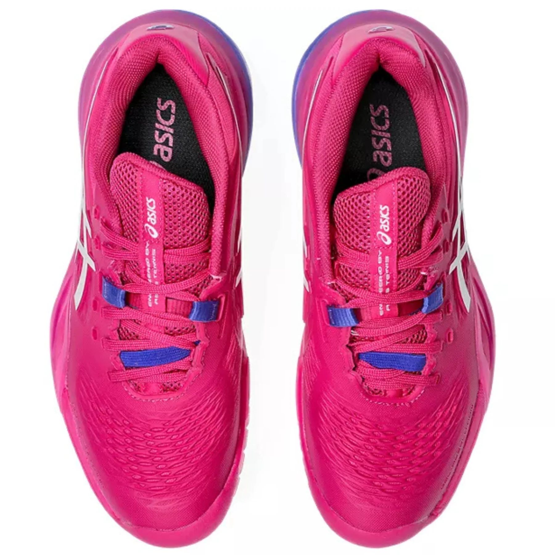 Asics Gel Resolution X Hard Court Womens Tennis Shoes - Bright Rose/Cream - Image 5