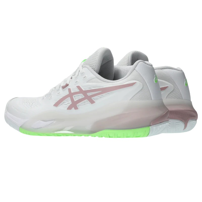 Asics GEL-RESOLUTION X Womens Tennis Shoes - White/Morganite - Image 5