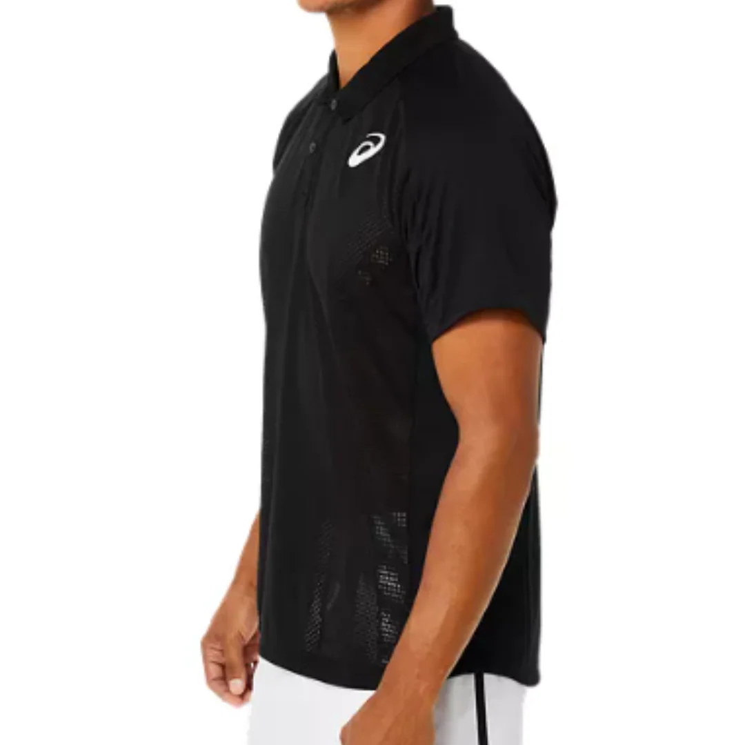 Asics Match Actibreeze Polo - Performance Black - Image 3