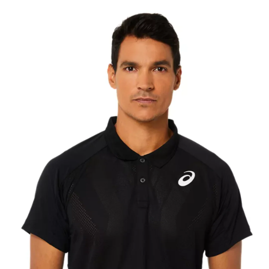 Asics Match Actibreeze Polo - Performance Black - Image 5
