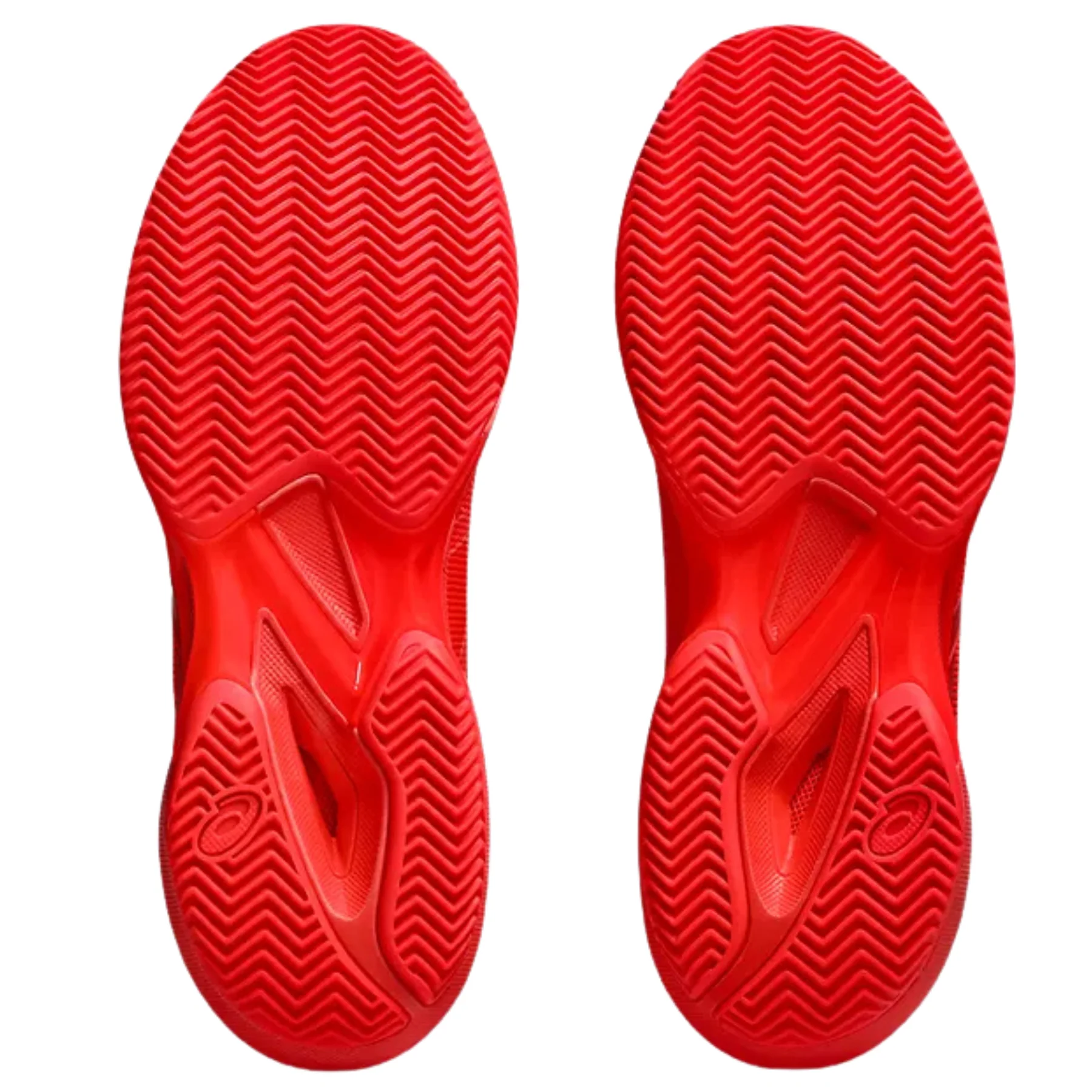 Asics Solution Speed FF 3 Clay Herringbone Mens Tennis Shoes - Flash Red/Blazing Coral - Image 6