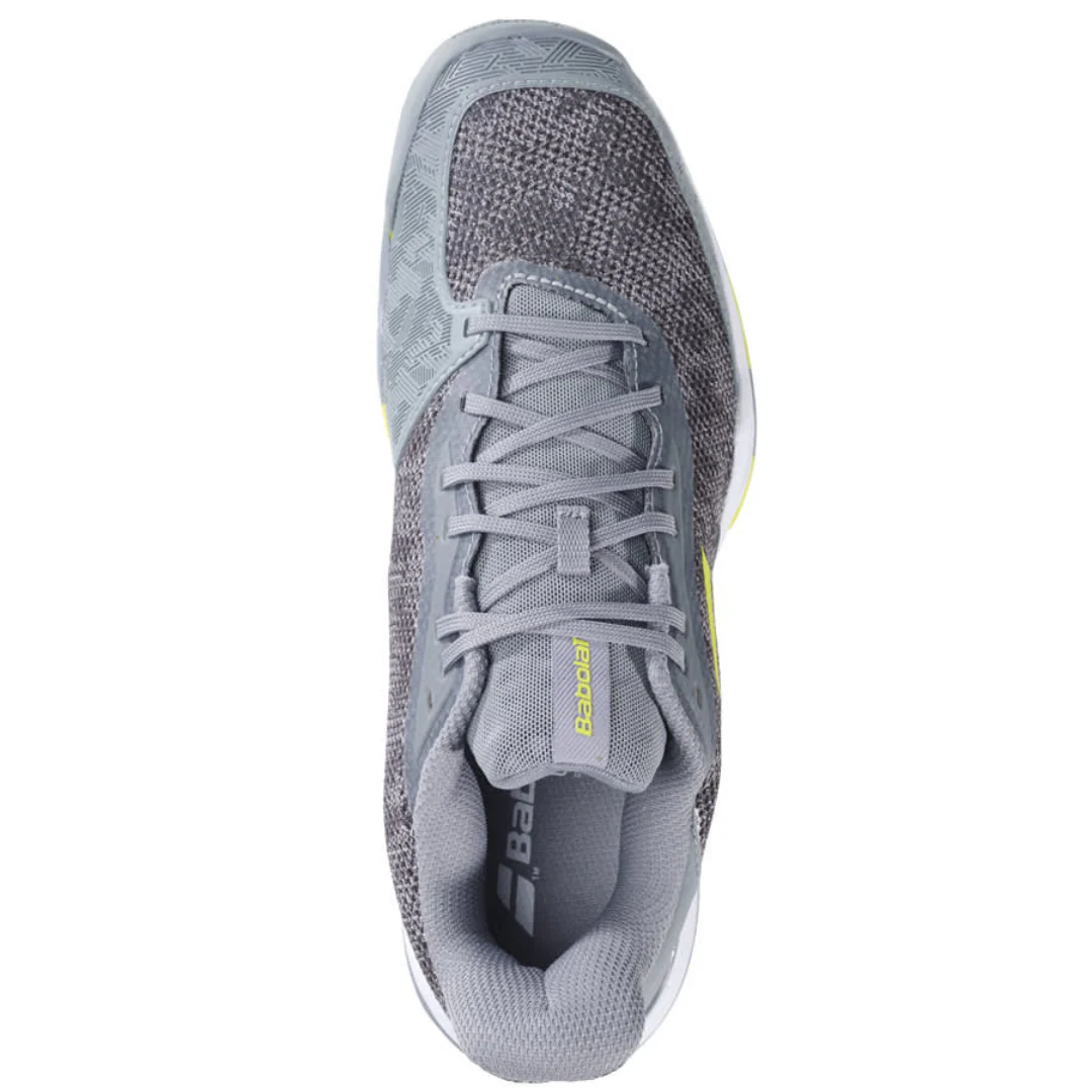 Babolat Jet Tere Clay Men Tennis Shoes - Grey/Aero - Image 3