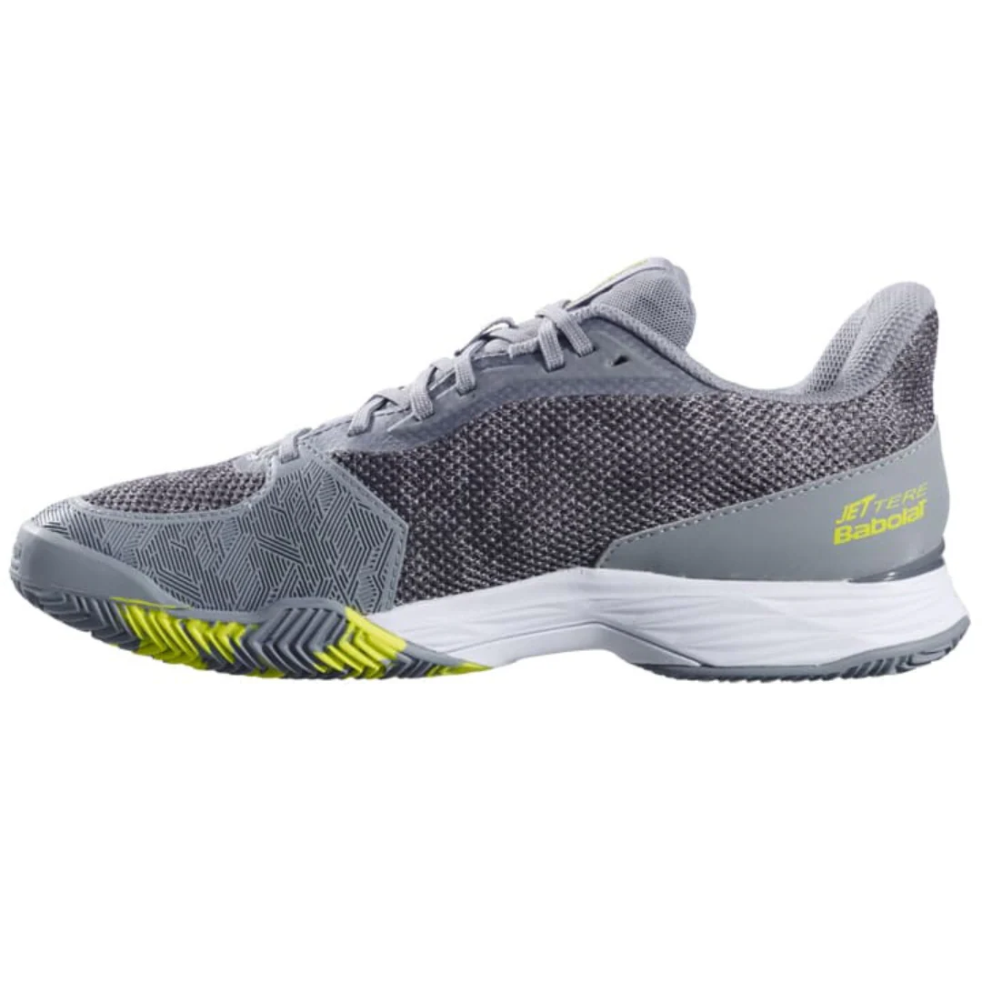 Babolat Jet Tere Clay Men Tennis Shoes - Grey/Aero - Image 5