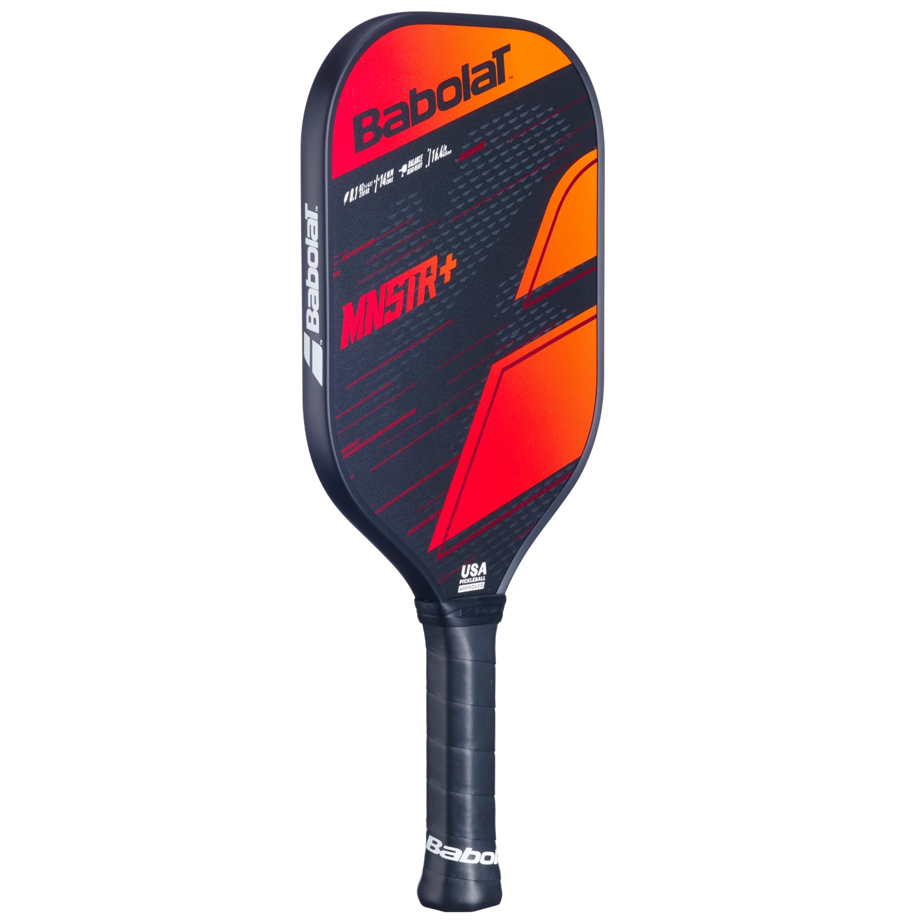 Babolat MNSTR+ Pickleball Paddle - Black/Red - Image 4