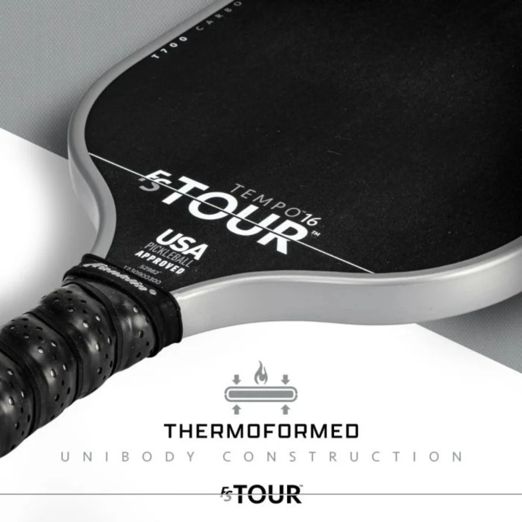 Franklin FS Tour Tempo Pickleball Paddle - Gray - Image 9
