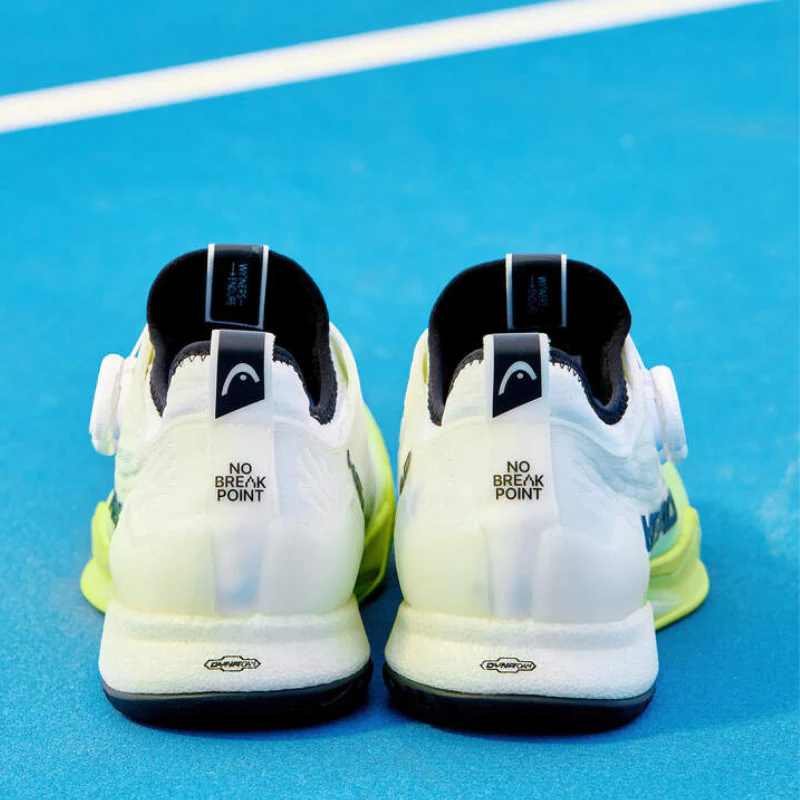 Head Endure Pro BOA Mens Tennis Shoes - White/Yellow - Image 6