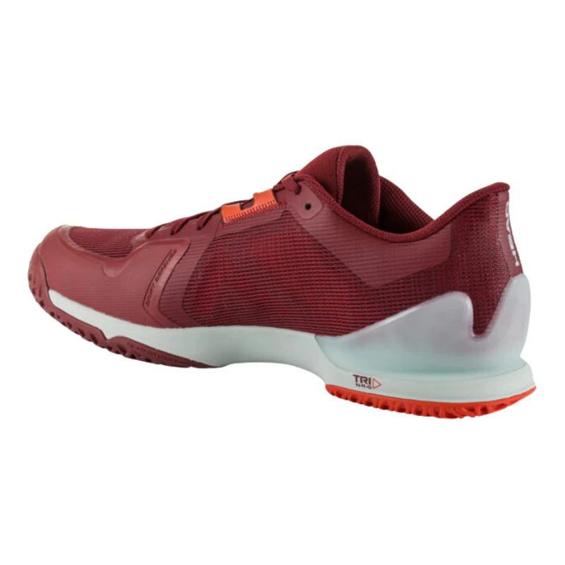 Head Sprint Pro 3.5 Men Tennis Shoes - Dark Red/Orange - Image 4
