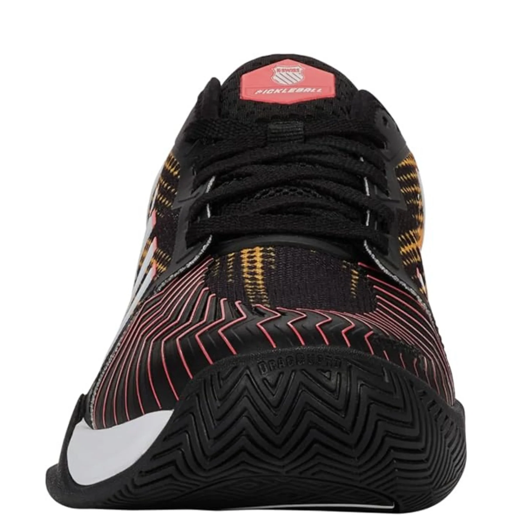 K-Swiss Pickleball Supreme Mens Shoe - Black/Dubarry - Image 3