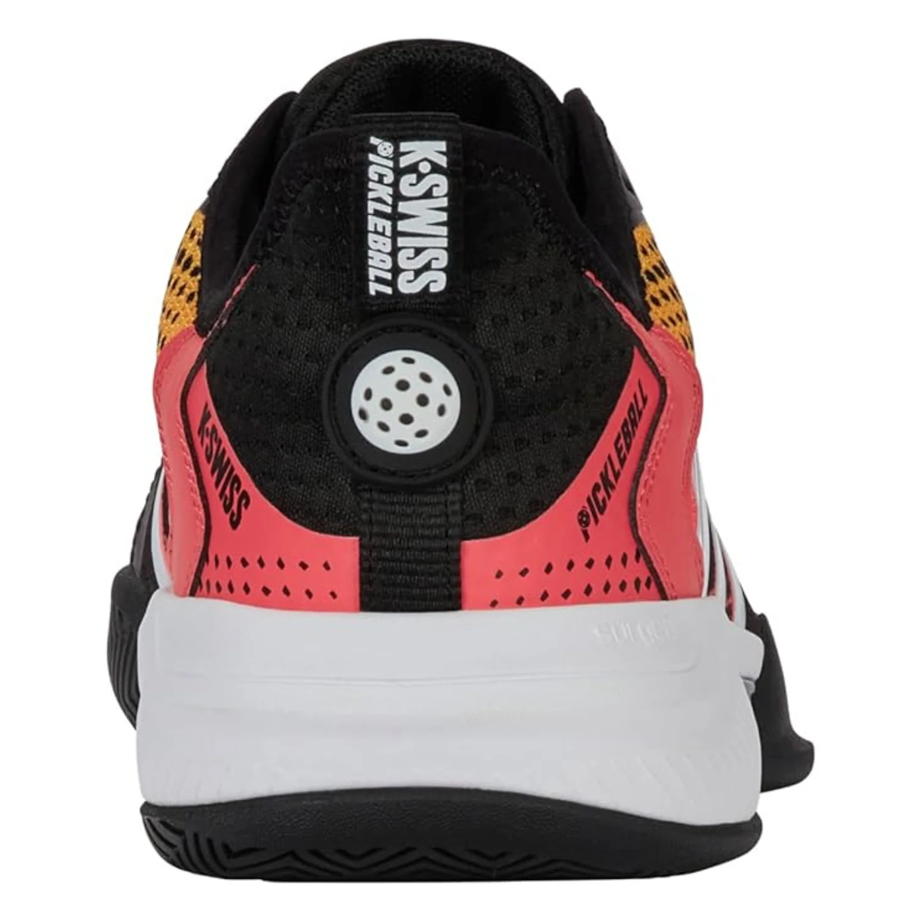 K-Swiss Pickleball Supreme Mens Shoe - Black/Dubarry - Image 4