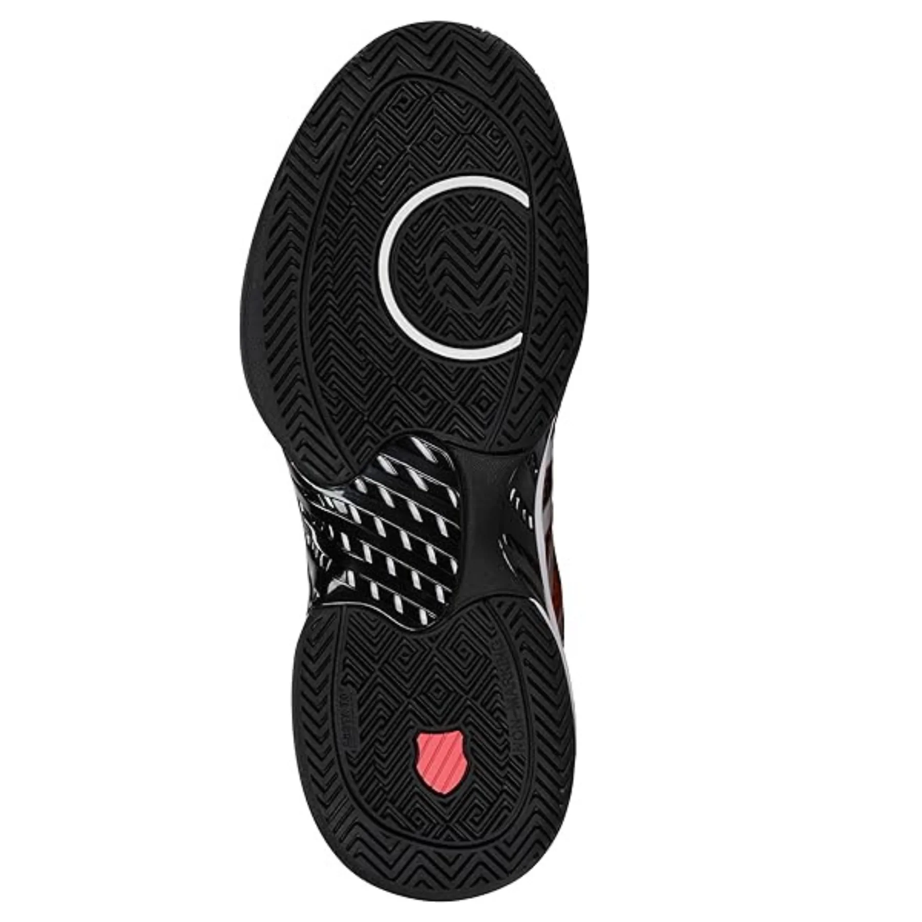 K-Swiss Pickleball Supreme Mens Shoe - Black/Dubarry - Image 6