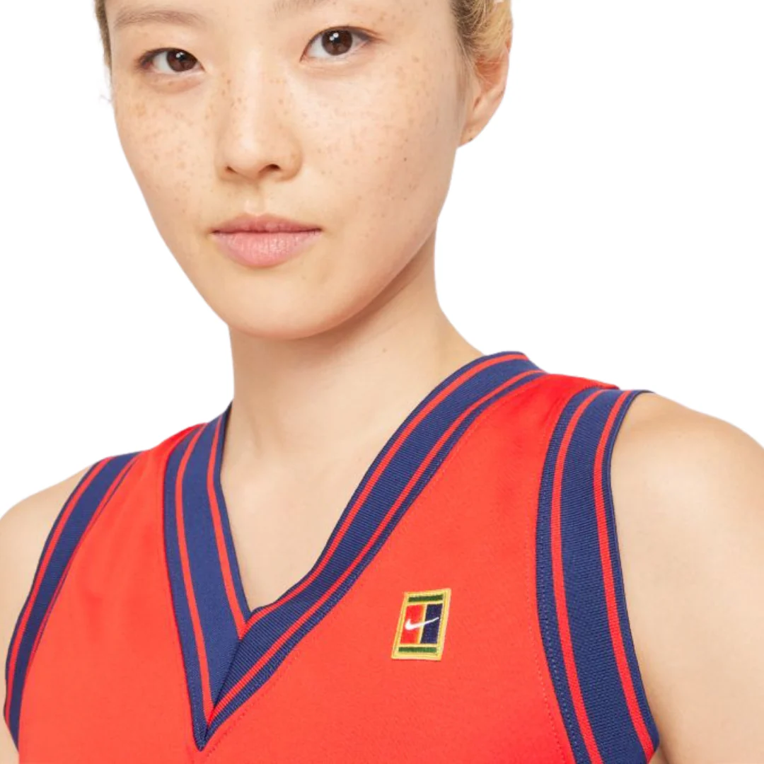 Nike Womens Court DriFit Slam Tank - University Red - Image 4