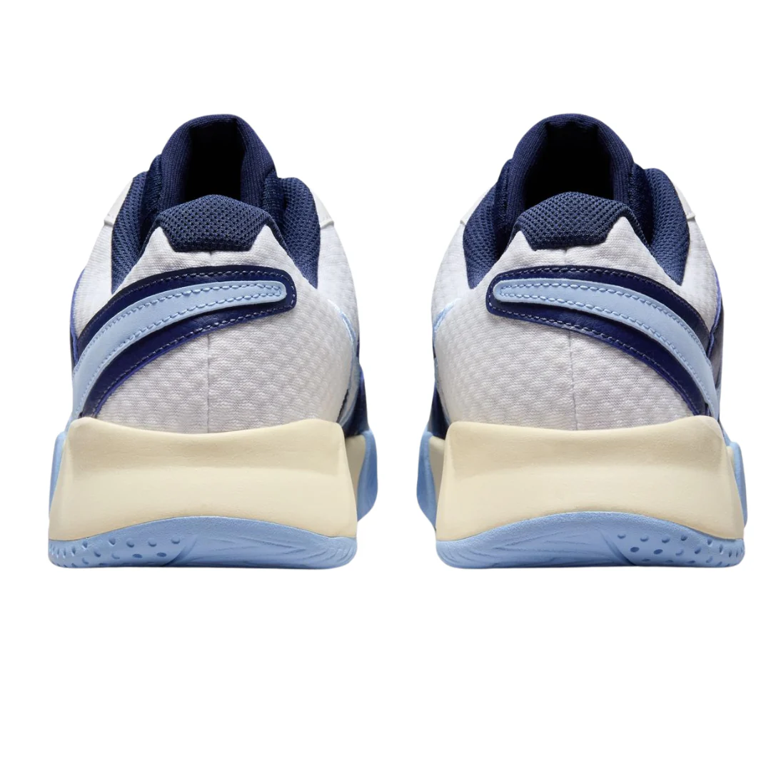 Nike Court Lite 4 Mens Tennis Shoes - White/Psychic Blue Midnight Navy - Image 8