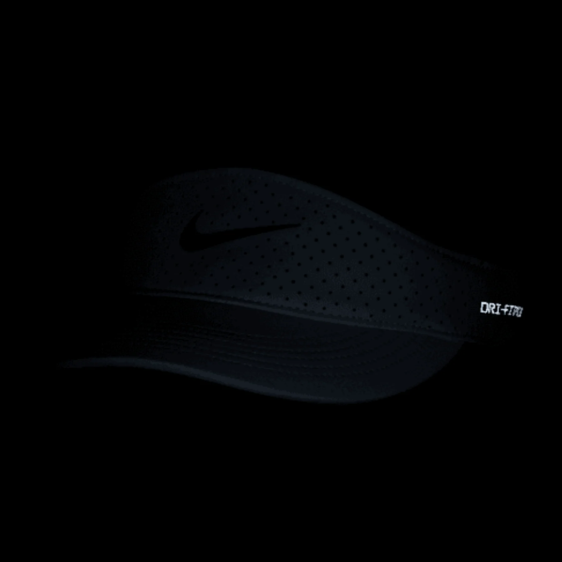 Nike Dri-FIT ADV Ace Tennis Visor - White/Anthracite/Black - Image 3