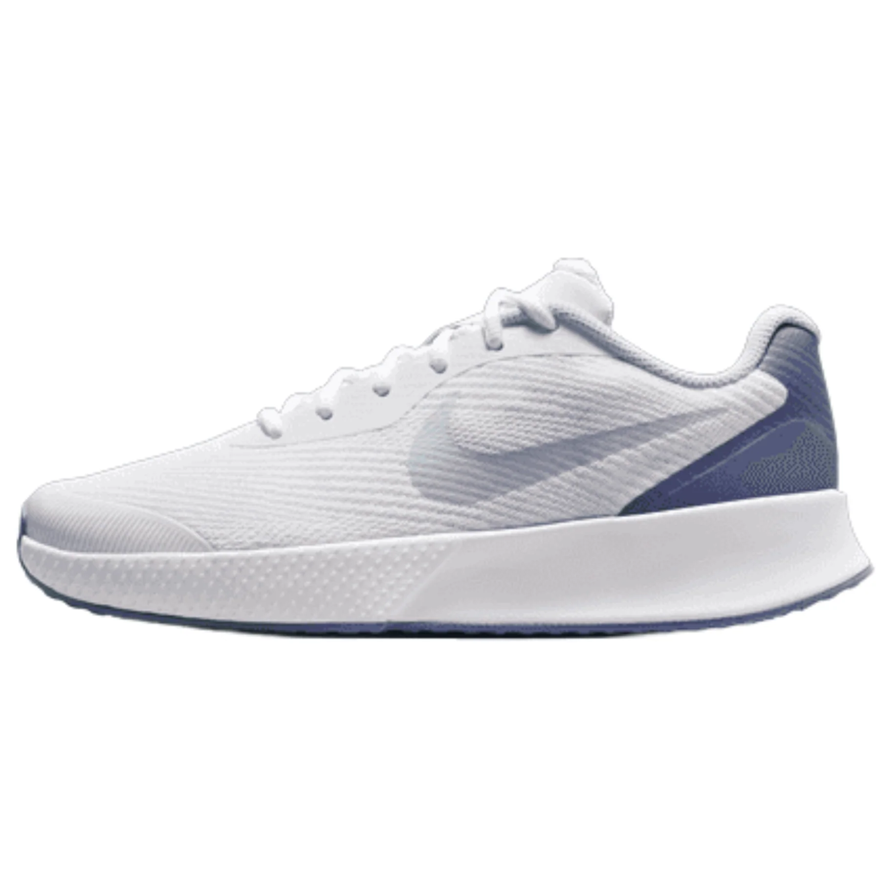 Nike Vapor Lite 3 Womens Hard Court Tennis Shoes - White/Ghost-World Indigo - Image 6