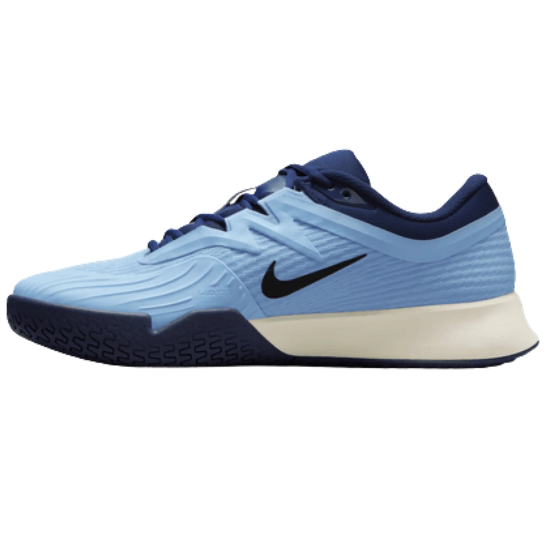 Nike Vapor Pro 3 Mens Hard Court Tennis Shoes - Psychic Blue/Black-Midnight Navy - Image 6