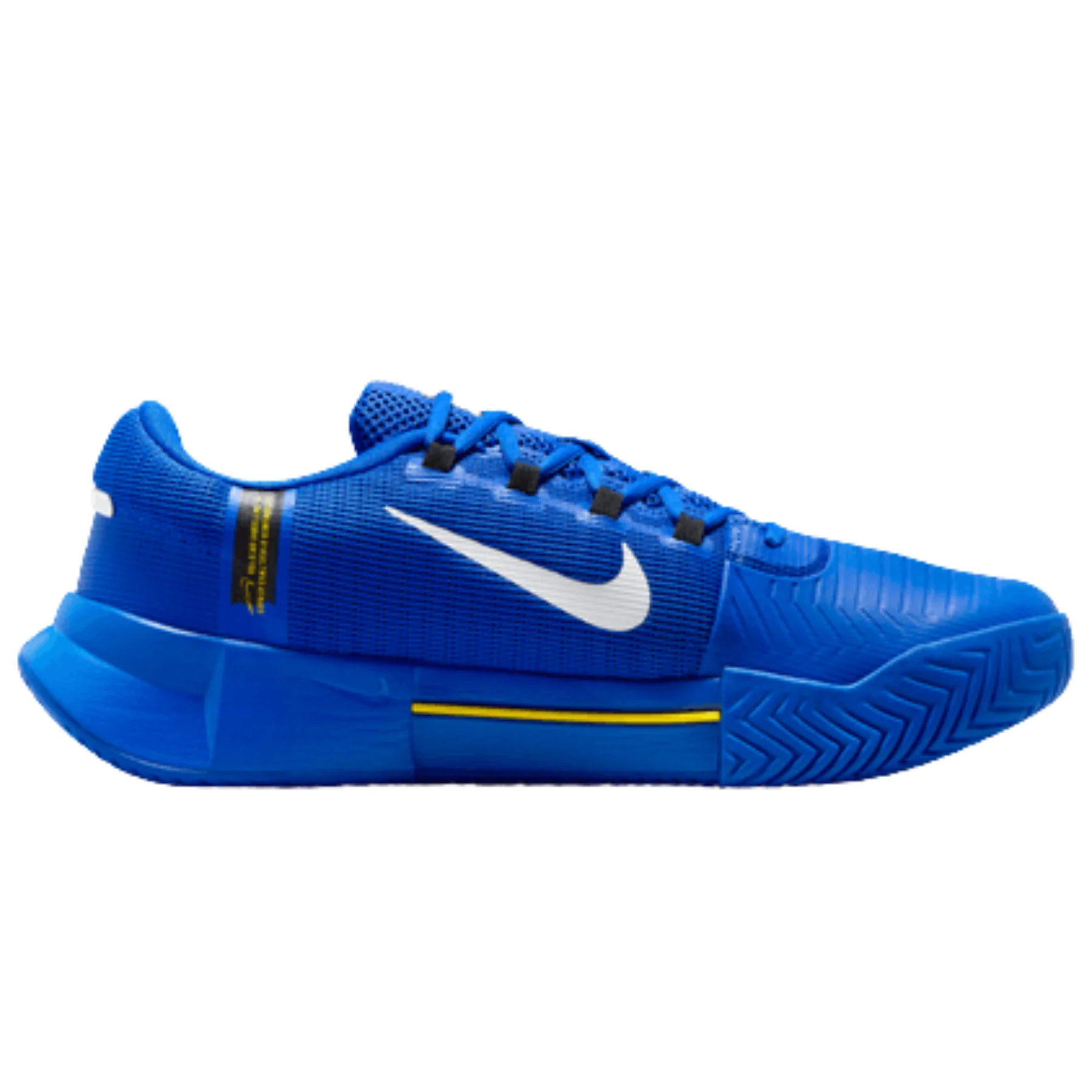 Nike Zoom GP Challenge 1 Hard Court Mens Tennis Shoes - Racer Blue/White Black Lightening - Image 3