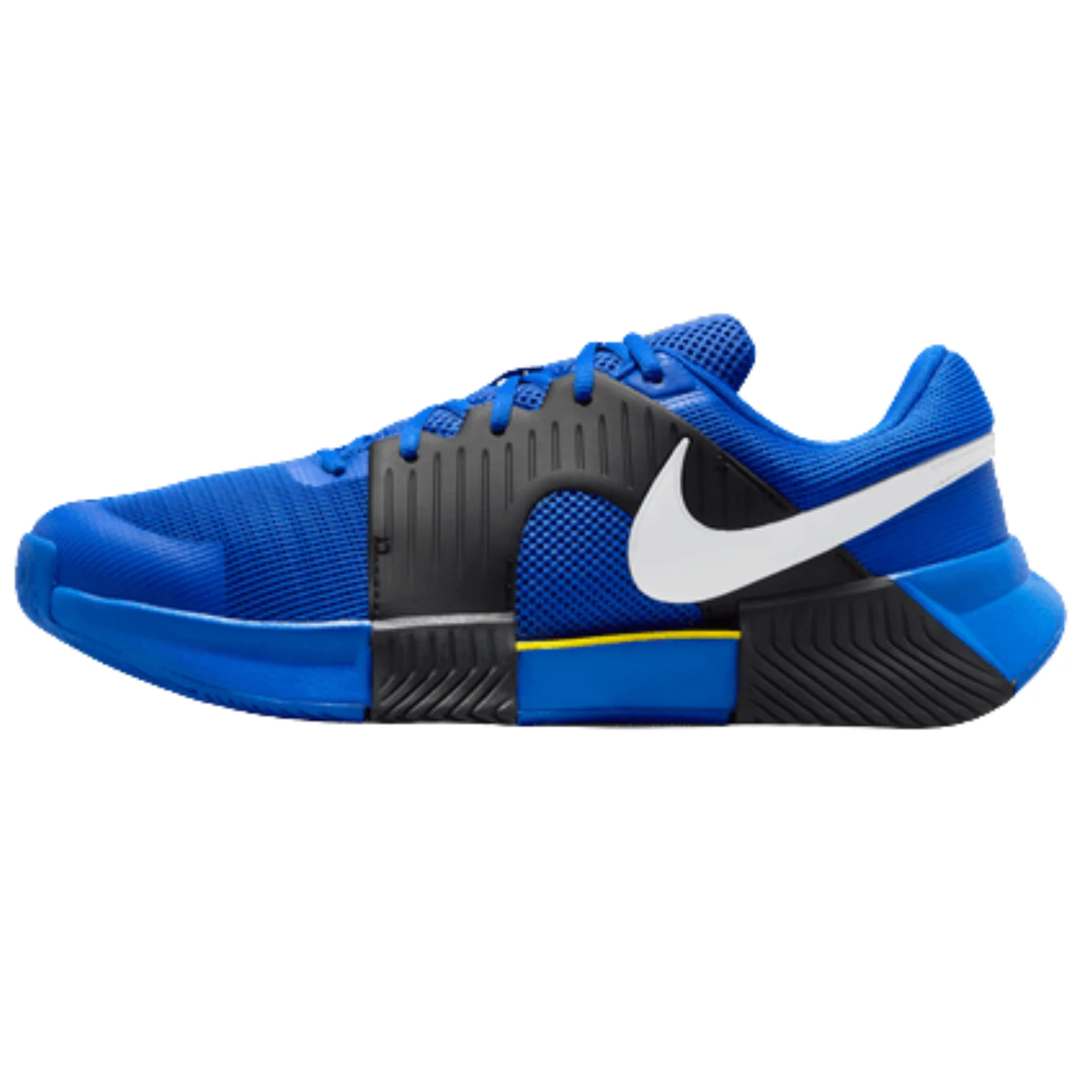 Nike Zoom GP Challenge 1 Hard Court Mens Tennis Shoes - Racer Blue/White Black Lightening - Image 4