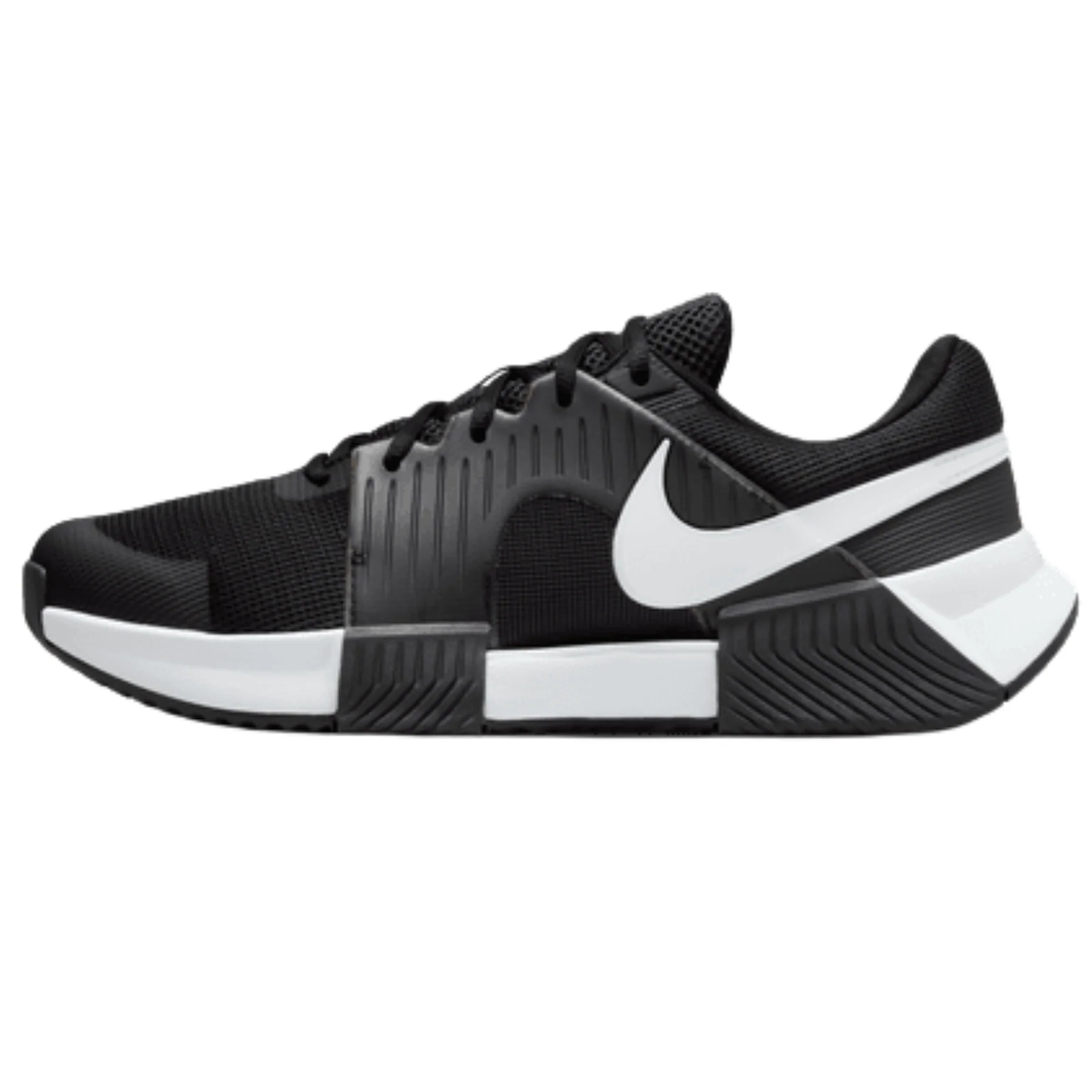 Nike Zoom GP Challenge 1 Mens Clay Court Tennis Shoes - Black/White - Image 4