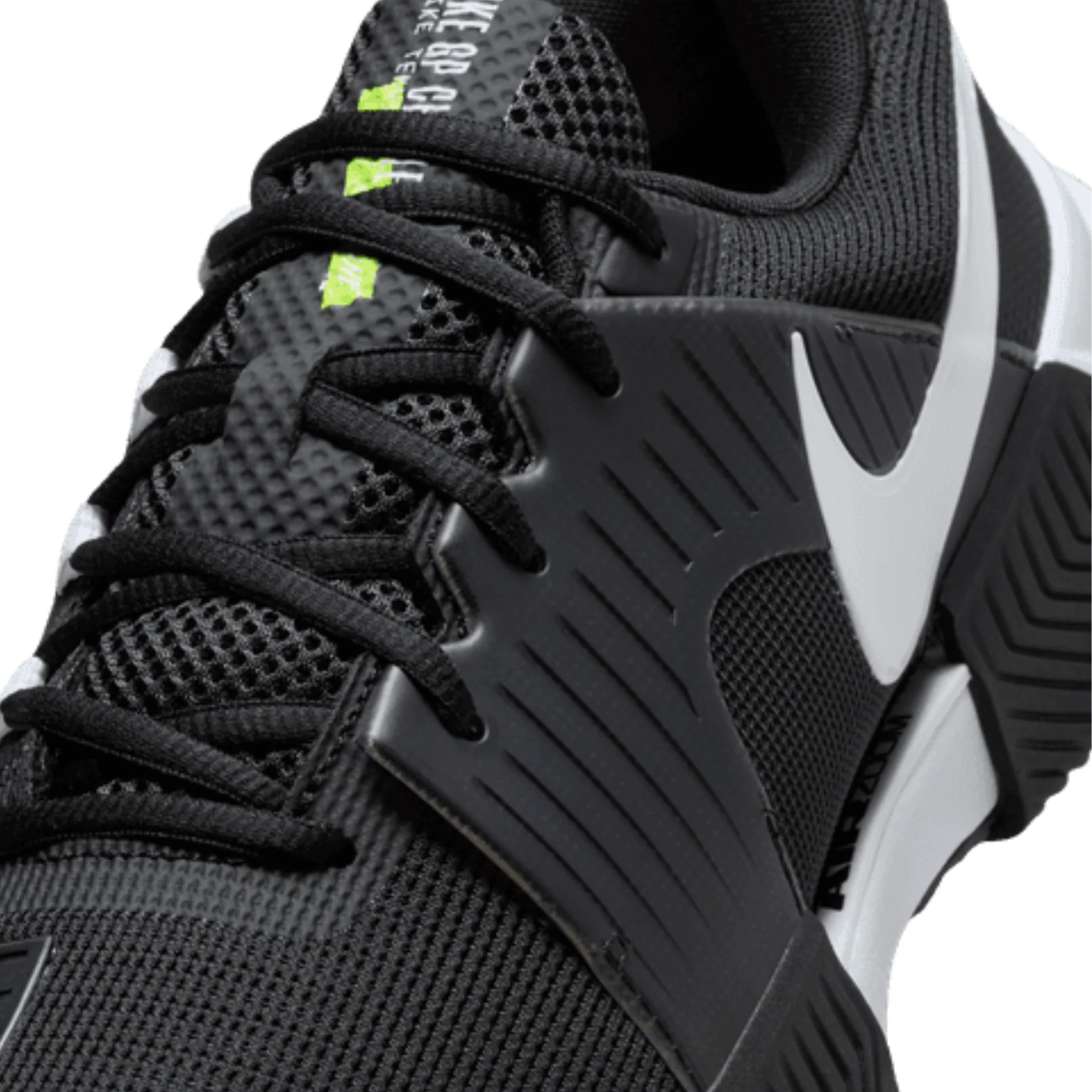 Nike Zoom GP Challenge 1 Mens Clay Court Tennis Shoes - Black/White - Image 8