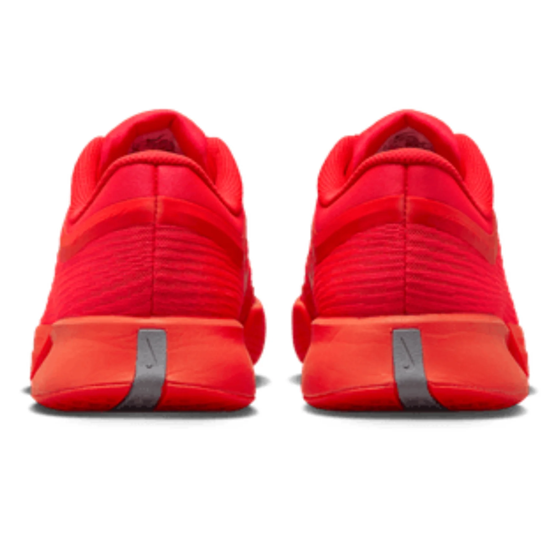 Nike Zoom Vapor Pro 3 Premium Womens Hard Court Tennis Shoes - Bright Crimson/Metallic Silver - Image 5