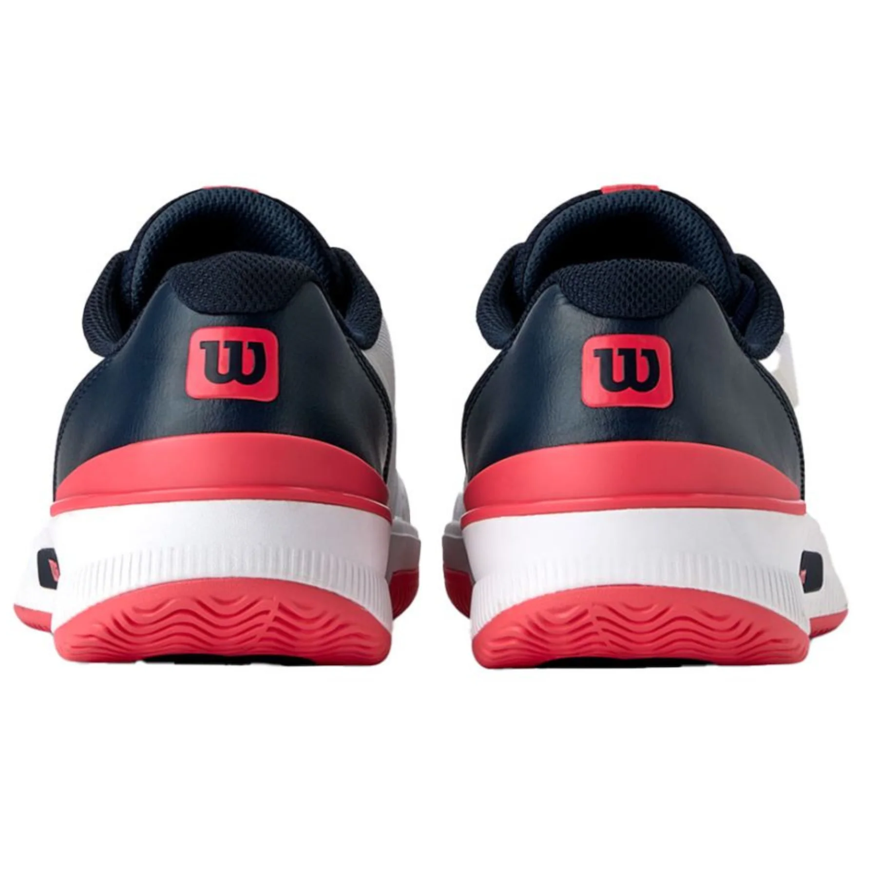 Wilson Intrigue Pro Women Tennis Shoes - White/Navy/Blaze - Image 5