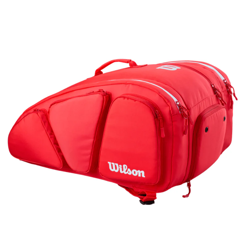 Wilson Pickleball Super Tour Bag - Red - Image 4