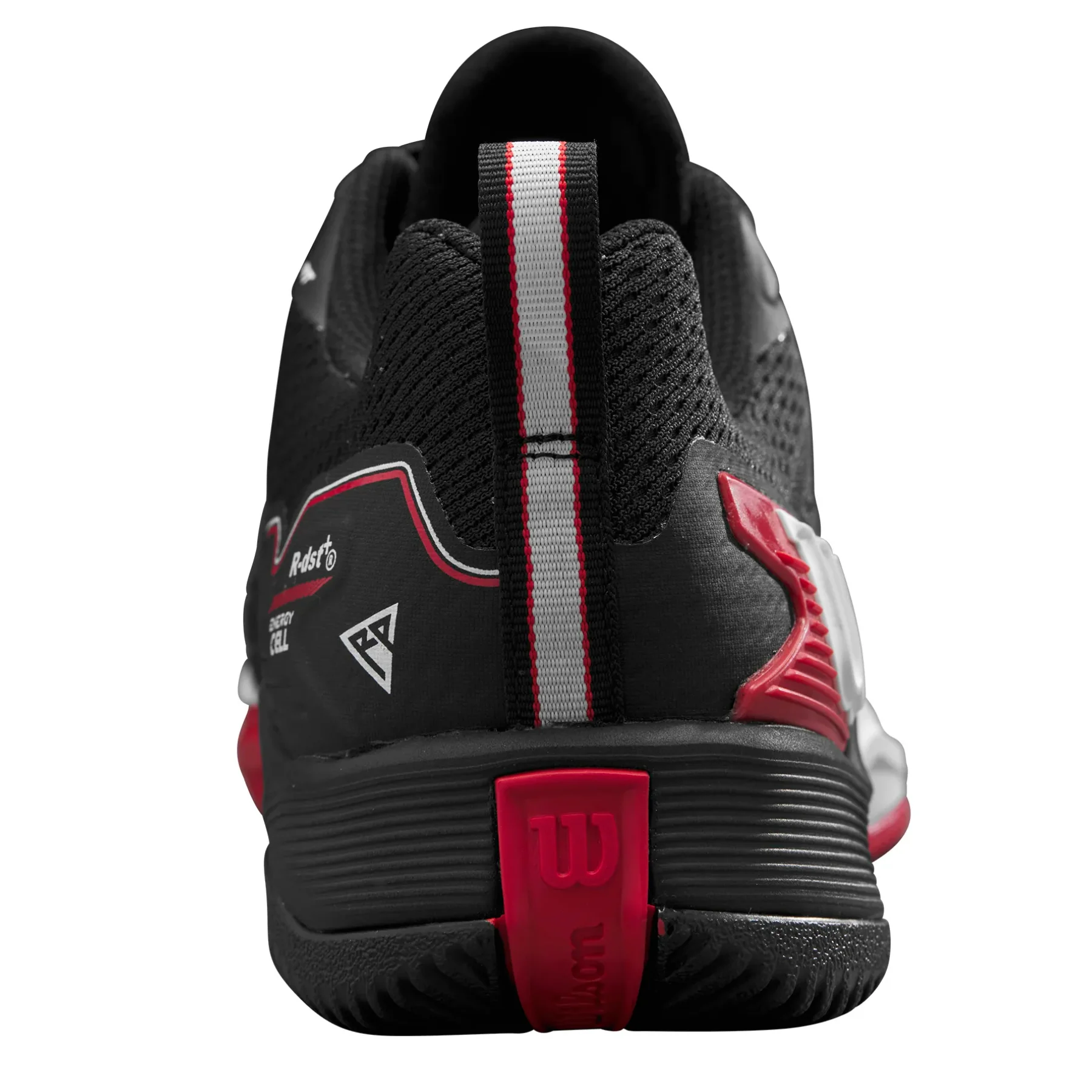 Wilson RUSH PRO 4.5 Mens Tennis Shoes - Black/Red/White - Image 5